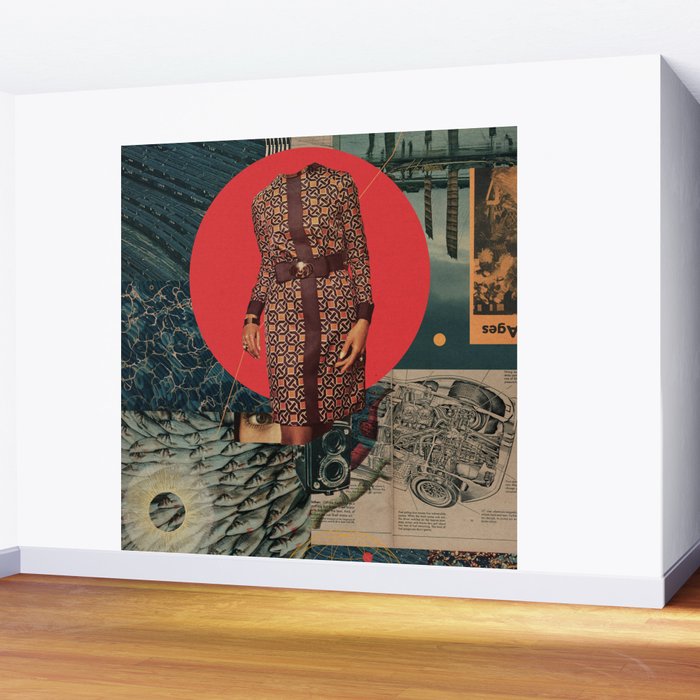 I looked into the Eye of this World Wall Mural Gallery Image 2