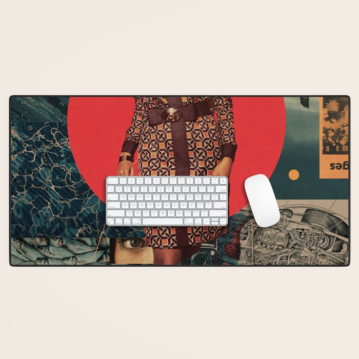 I looked into the Eye of this World Desk Mat Gallery Image 1