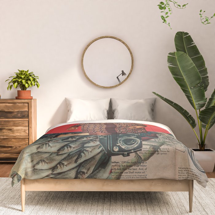 I looked into the Eye of this World Comforter Gallery Image 3