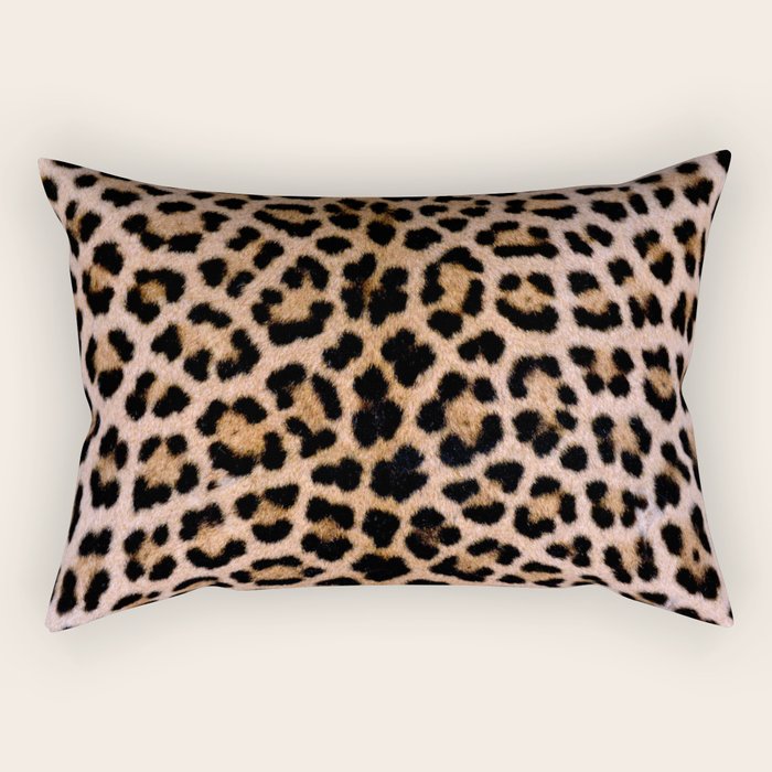Cheetah Print Rectangular Pillow Gallery Image 1