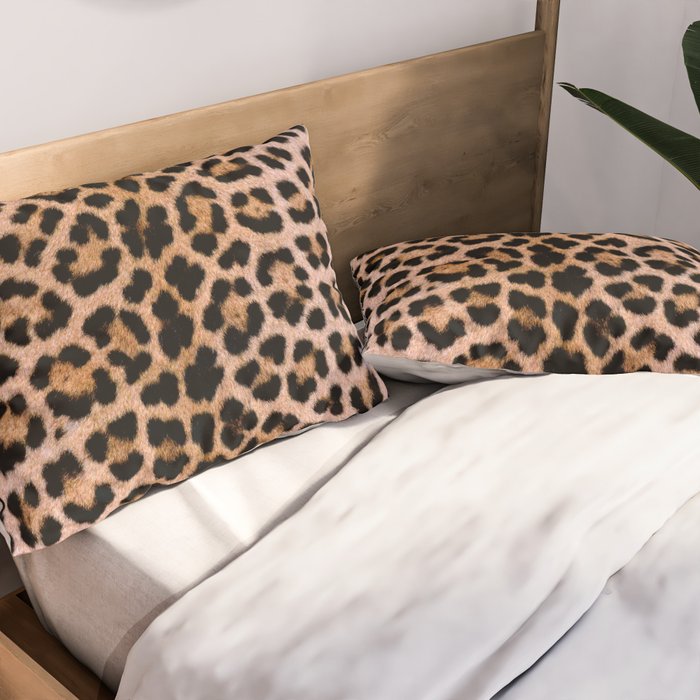 Cheetah Print Pillow Sham Gallery Image 2