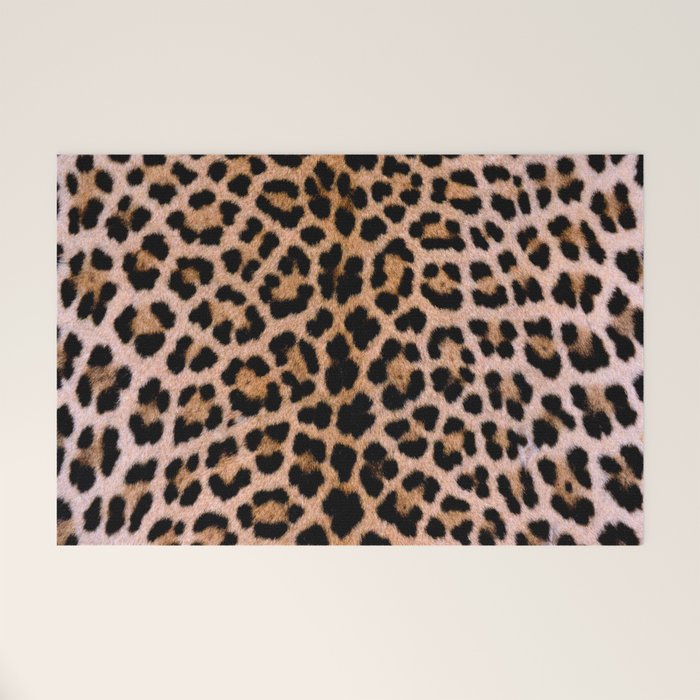 Cheetah Print Welcome Mat Gallery Image 1