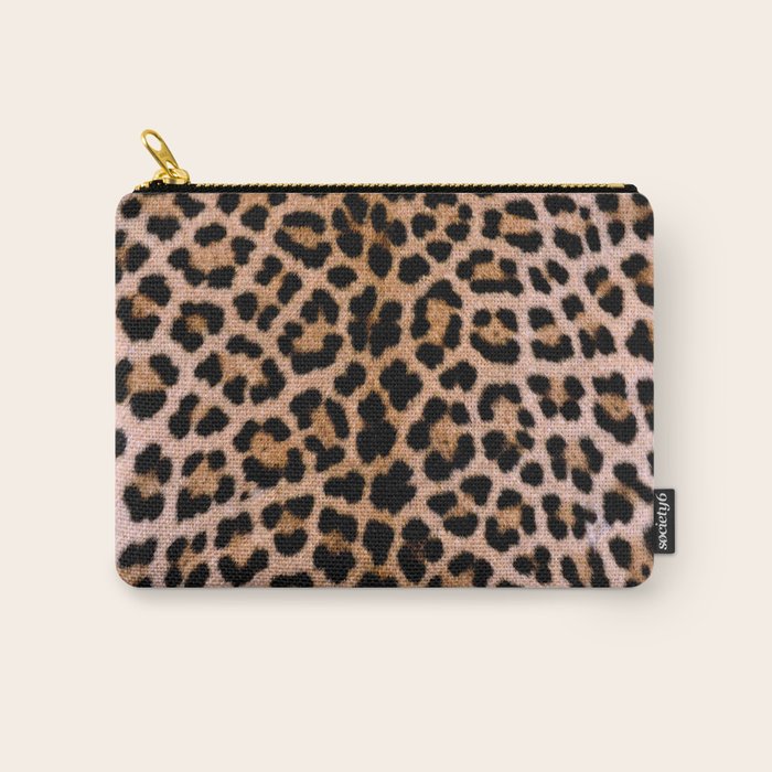 Cheetah Print Carry All Pouch Gallery Image 1