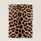 Cheetah Print Stationery Card Gallery Image 2