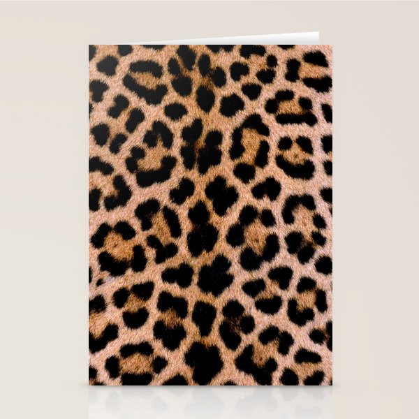 Cheetah Print Stationery Card Gallery Image 2