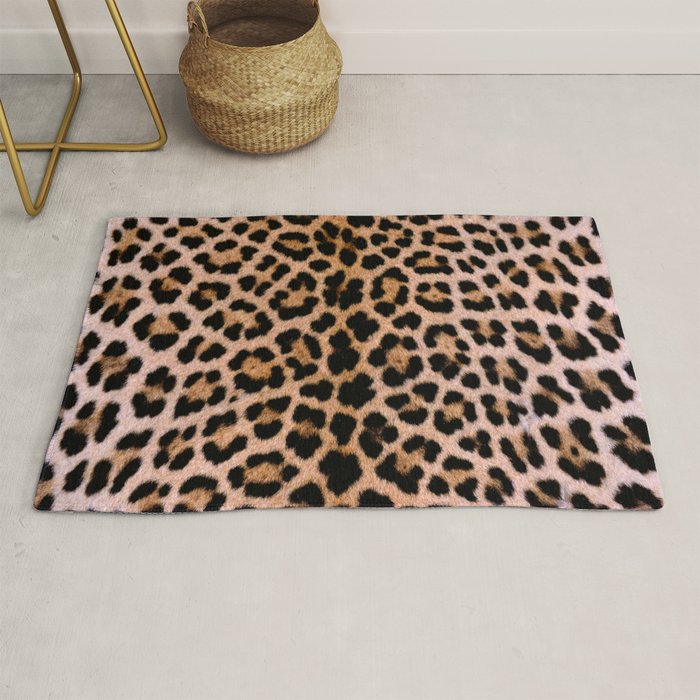 Cheetah Print Rug Gallery Image 1