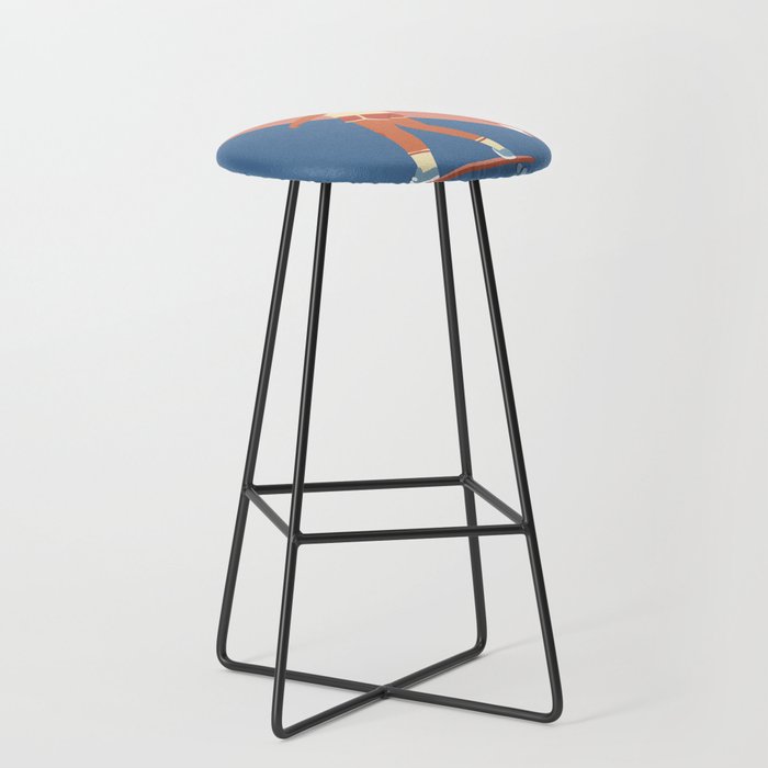 Surf poster Stool Gallery Image 1