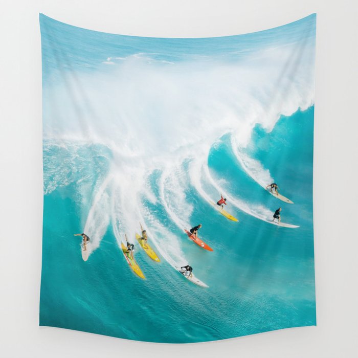 Let's Surf Wall Tapestry Gallery Image 4