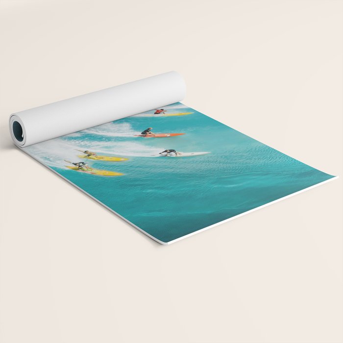 Let's Surf Yoga Mat Gallery Image 2