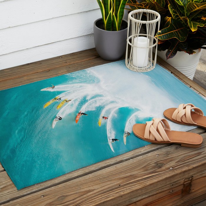 Let's Surf Outdoor Rug Gallery Image 2