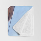 BALLOONS | happy | blue | sky | fly | glitter shine | celebrate | present | sunshine | summer | pink Throw Blanket Gallery Image 3