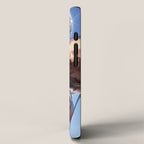 BALLOONS | happy | blue | sky | fly | glitter shine | celebrate | present | sunshine | summer | pink iPhone Case Gallery Image 2