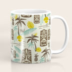 Island Tiki - Tan Coffee Mug Gallery Image 1