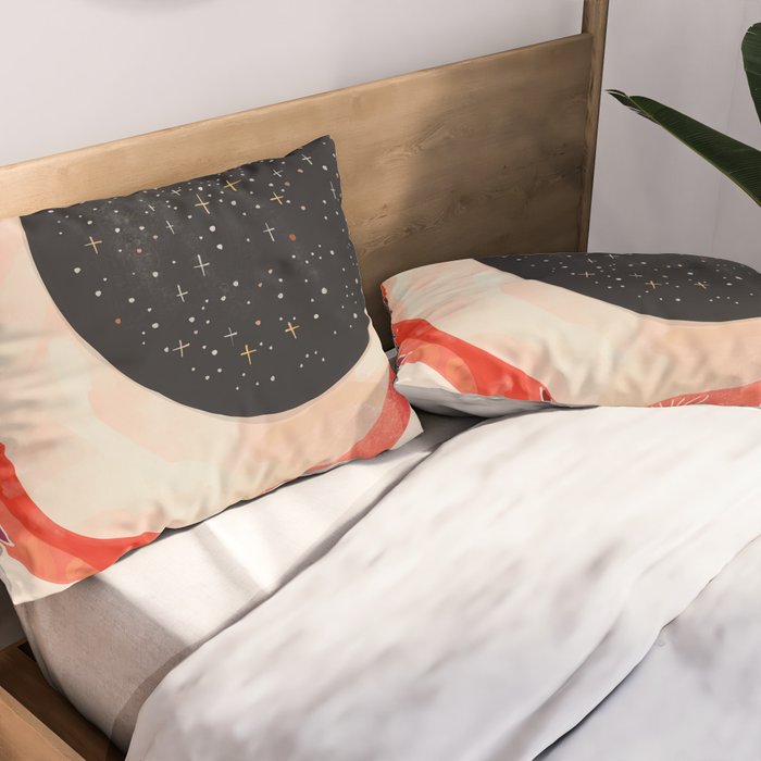 Mystic Moon Pillow Sham Gallery Image 2
