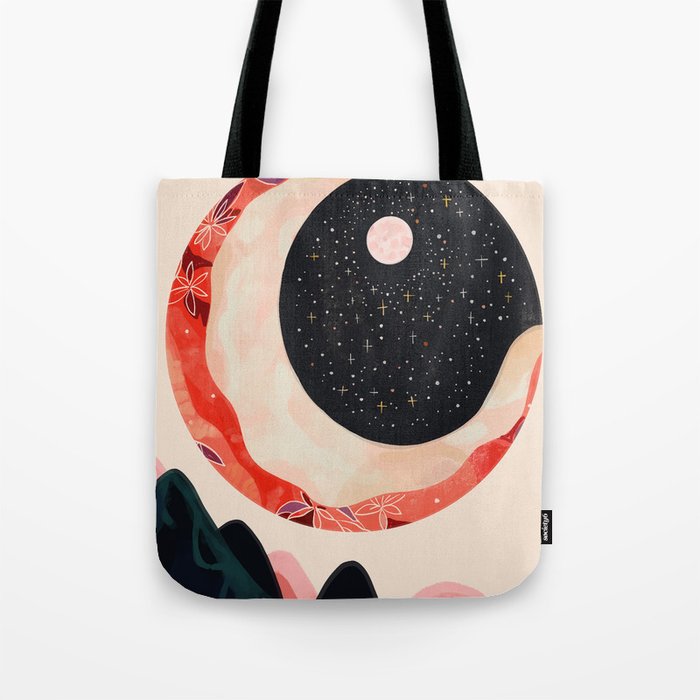 Mystic Moon Tote Bag Gallery Image 1