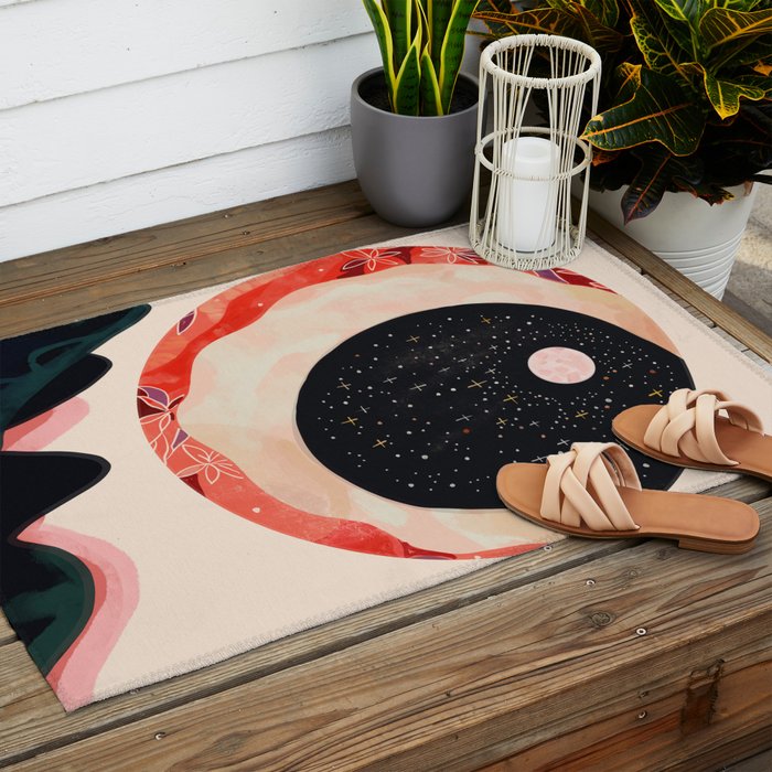 Mystic Moon Outdoor Rug Gallery Image 2