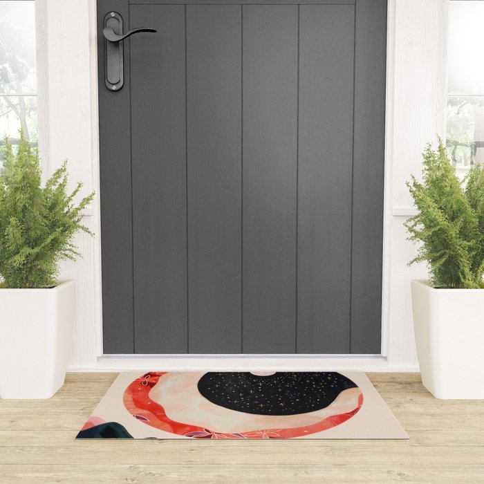 Mystic Moon Welcome Mat Gallery Image 3