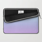 Ombre Color Lavender Blue Shade Laptop Sleeve Gallery Image 2