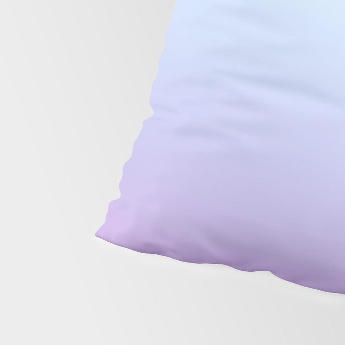 Ombre Color Lavender Blue Shade Pillow Sham Gallery Image 4