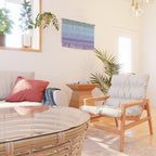 Ombre Color Lavender Blue Shade Wall Hanging Gallery Image 2