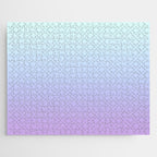 Ombre Color Lavender Blue Shade Jigsaw Puzzle Gallery Image 1
