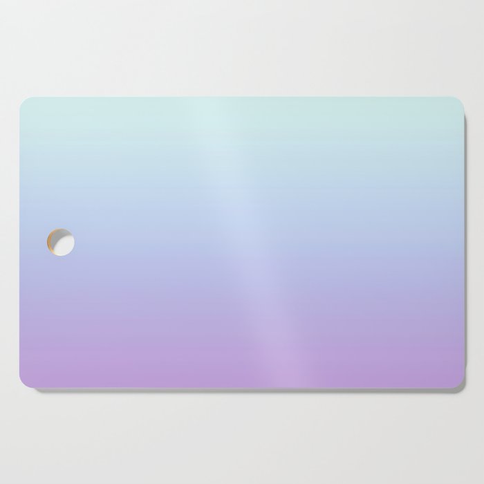 Ombre Color Lavender Blue Shade Cutting Board Gallery Image 1
