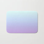 Ombre Color Lavender Blue Shade Bath Mat Gallery Image 1