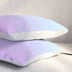 Ombre Color Lavender Blue Shade Pillow Sham Gallery Image 3