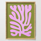 Wasabi & Lavender: Matisse Paper Cutouts 05 Serving Tray Gallery Image 1