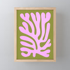 Wasabi & Lavender: Matisse Paper Cutouts 05 Mini Art Print Gallery Image 1