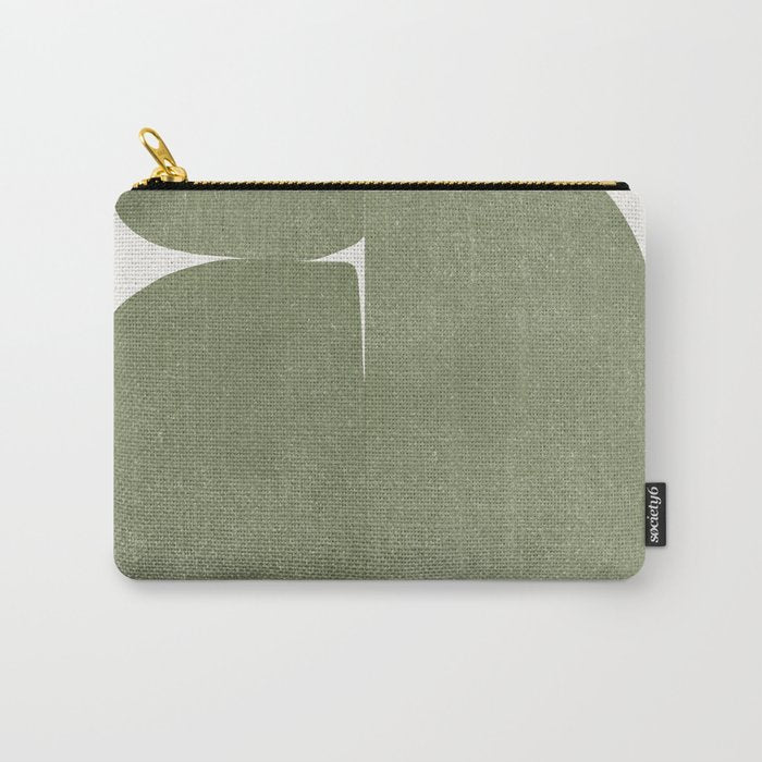 Green Stones Composition  Carry All Pouch Gallery Image 1