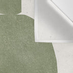 Green Stones Composition  Wall Tapestry Gallery Image 3