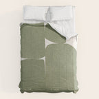 Green Stones Composition  Comforter Gallery Image 6