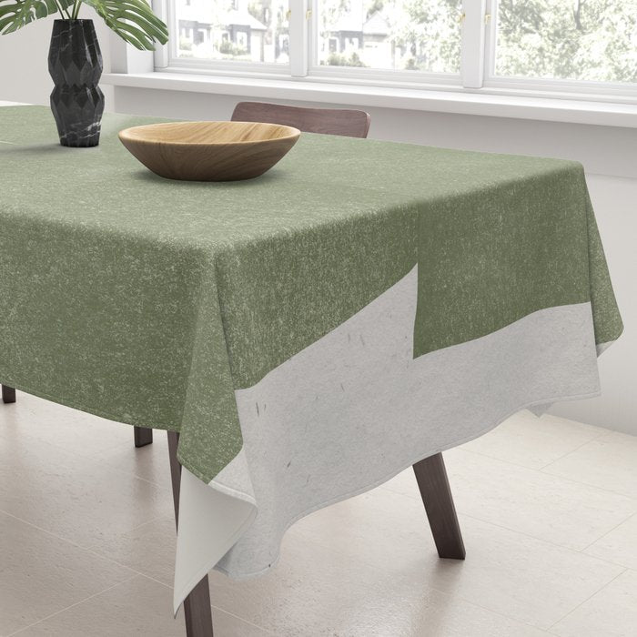 Green Stones Composition  Tablecloth Gallery Image 3