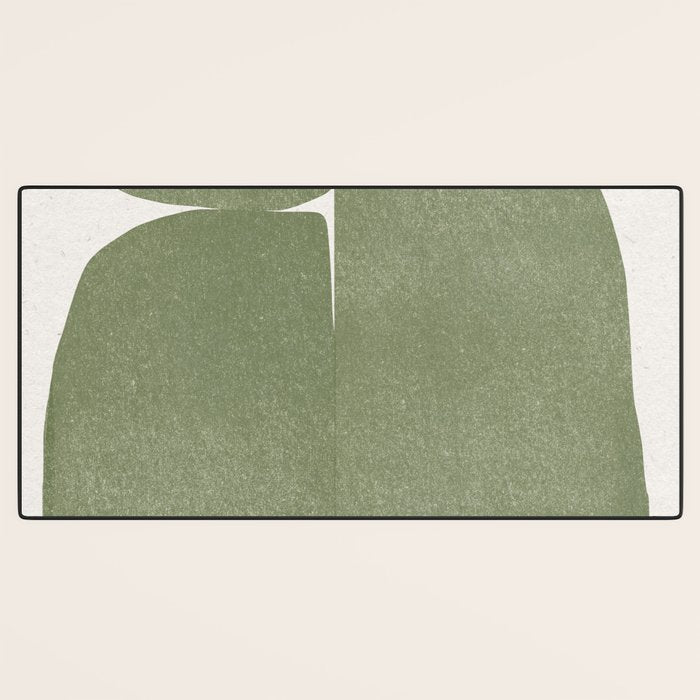 Green Stones Composition  Desk Mat Gallery Image 3