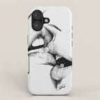 Universe kiss. iPhone Case Gallery Image 1