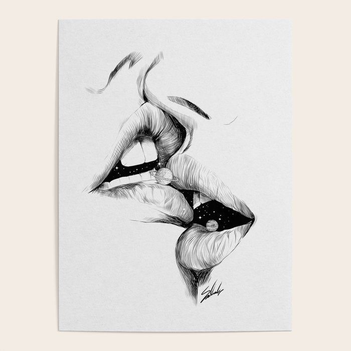 Universe kiss. Poster Gallery Image 4