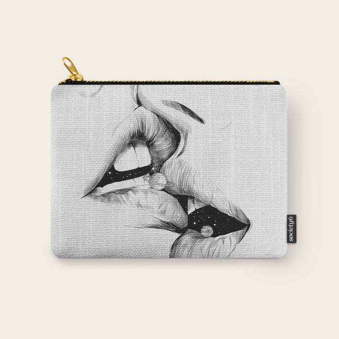 Universe kiss. Carry All Pouch Gallery Image 1