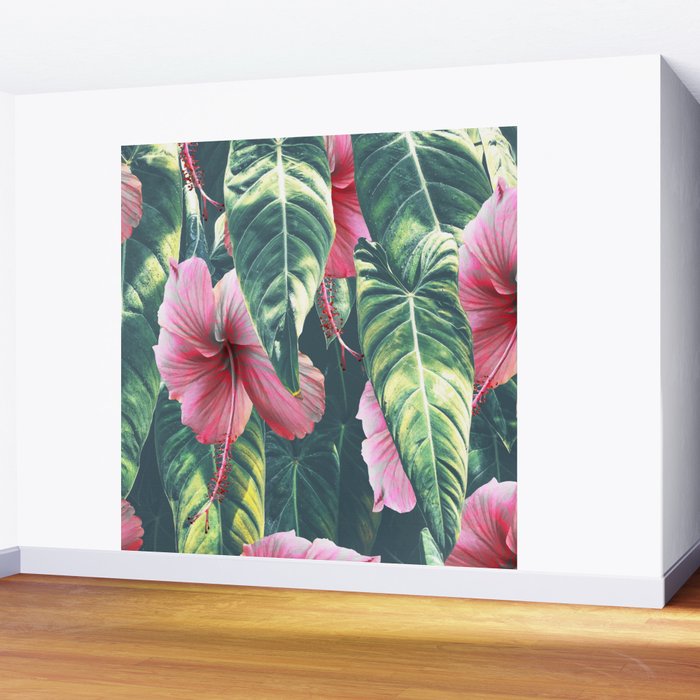 Wild Hibiscus #society6 #decor #buyart Wall Mural Gallery Image 2