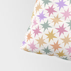Starry Art Deco Pattern Multicolor IV Pillow Sham Gallery Image 4