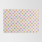 Starry Art Deco Pattern Multicolor IV Rug Gallery Image 2