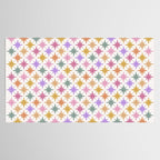Starry Art Deco Pattern Multicolor IV Tablecloth Gallery Image 2