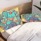 Catcus Patch Pillow Sham Gallery Image 2