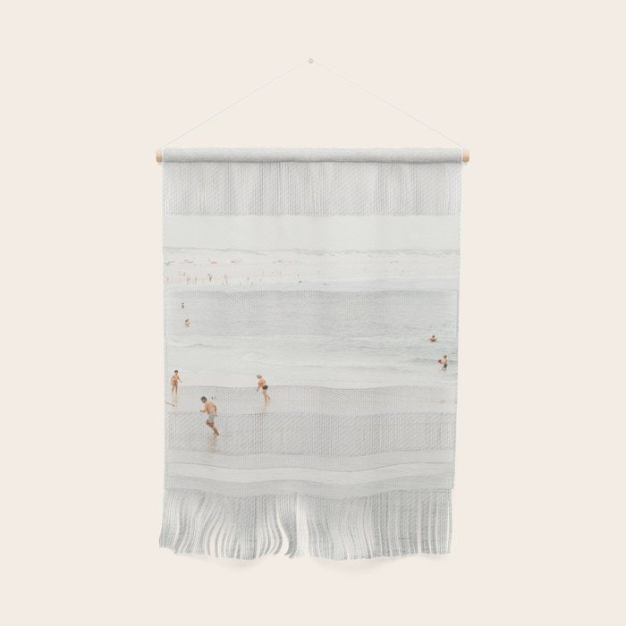 At the Beach fourteen  (part two of a diptych) - Minimal Beach and Ocean photography Wall Hanging Gallery Image 1