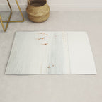 At the Beach fourteen  (part two of a diptych) - Minimal Beach and Ocean photography Rug Gallery Image 1