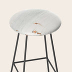 At the Beach fourteen  (part two of a diptych) - Minimal Beach and Ocean photography Stool Gallery Image 2