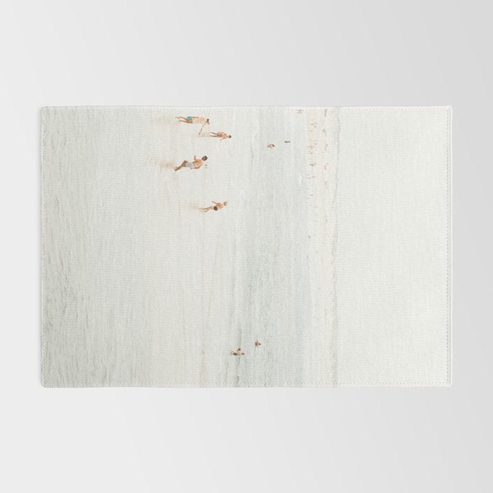 At the Beach fourteen  (part two of a diptych) - Minimal Beach and Ocean photography Rug Gallery Image 2