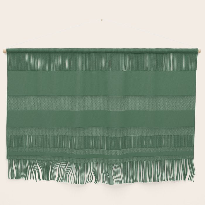 Emerald Green Solid Color Wall Hanging Gallery Image 1