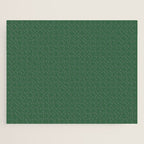 Emerald Green Solid Color Jigsaw Puzzle Gallery Image 1