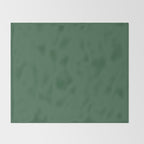 Emerald Green Solid Color Throw Blanket Gallery Image 2